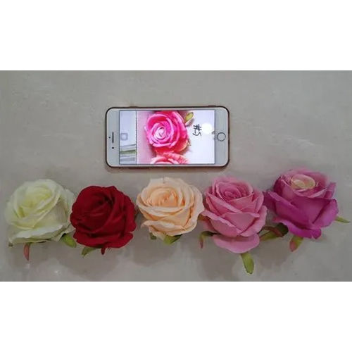 Durable Artificial Rose Flower Head