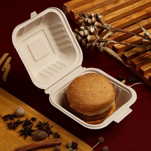 Burger Box EcoFriendly Cornstarch