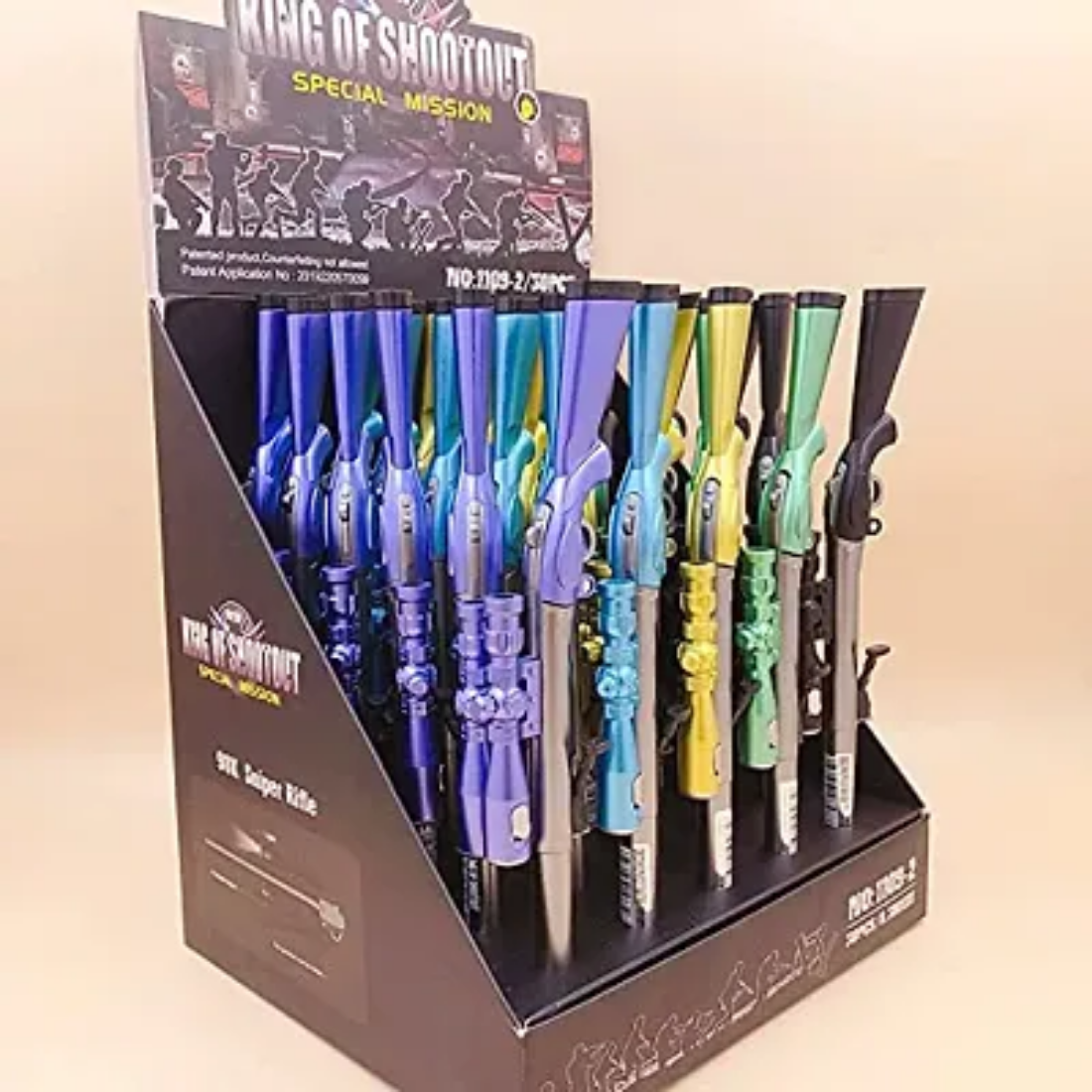 Gun light pen