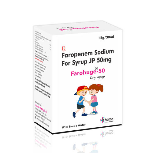 Faropenem Sodium 50 Mg Dry Syrup