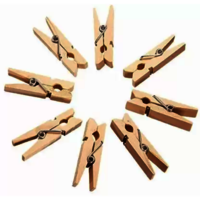 wooden clips