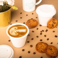 120ML WHITE BAGASSE CUP