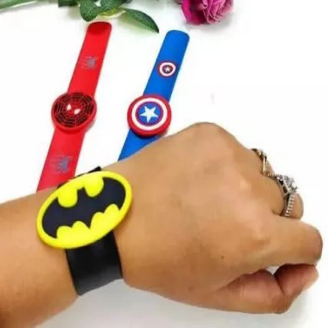superhero wrist band