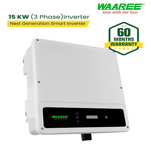 White 15Kw Three Phase Solar On Grid Inverter