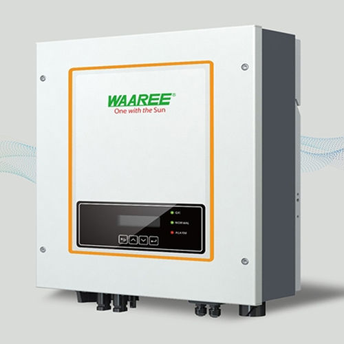 White 6kw Single Phase Solar On Grid Inverter