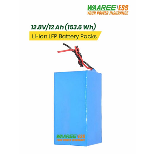 12.8V-12 Ah Li-Ion Battery Pack For Solar Street Light Nominal Voltage: 12.8 V Volt (V)