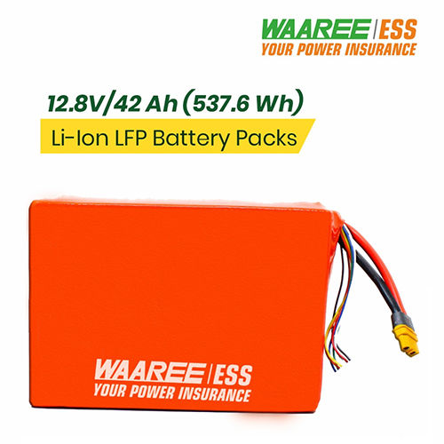 12.8V-42 Ah Li-Ion LFP Battery Packs For Solar Street Light