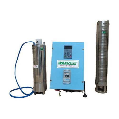 Silver Ss Three Phase Solar Ac Submersible Pump Set