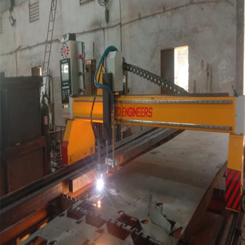 Semi-Automatic Cnc Heavy Duty Plassma And Profile Cutting Machine