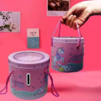 unicorn round shape money bank