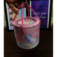 unicorn round shape money bank
