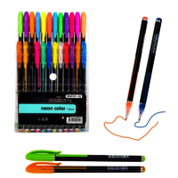 Neon colour pen 24