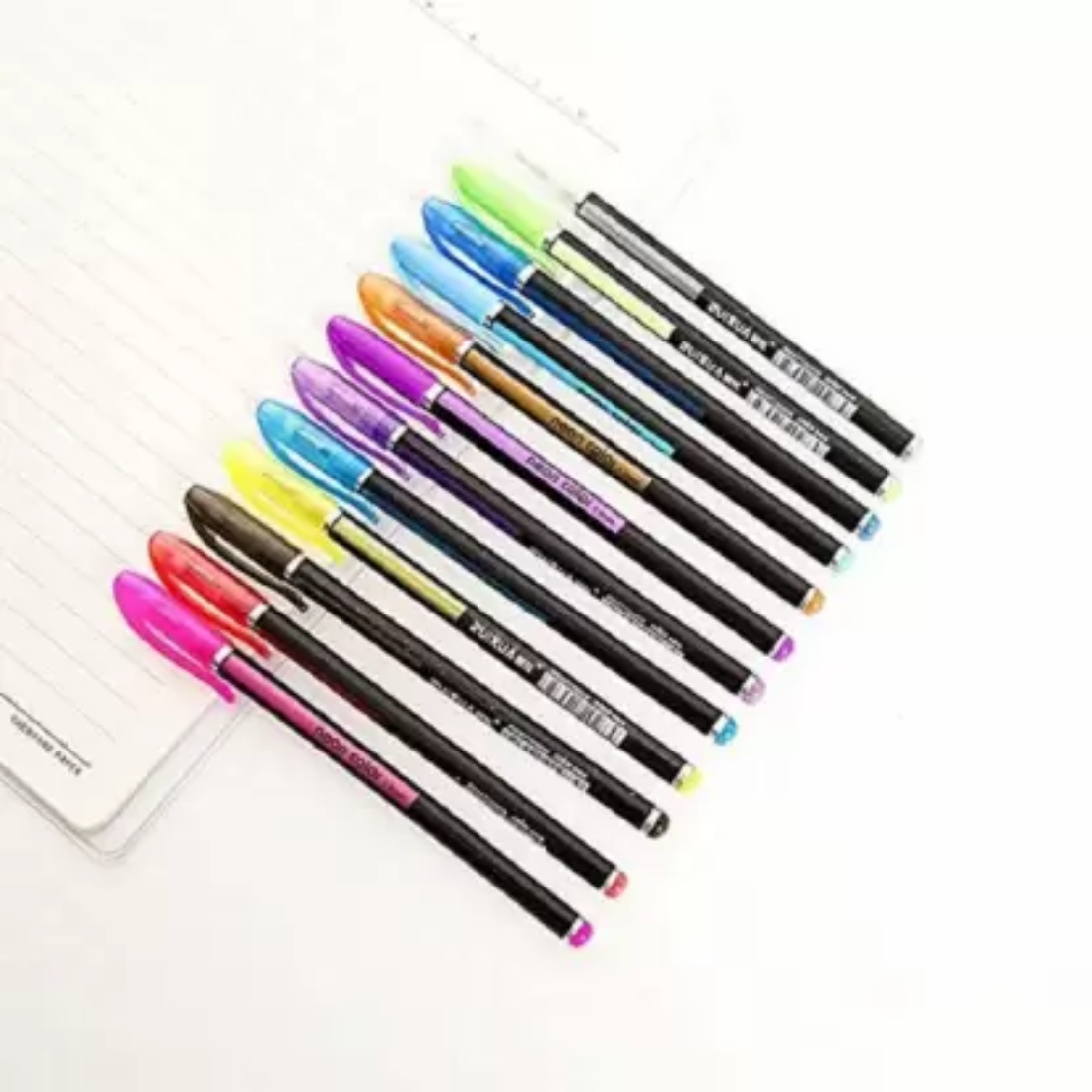neon colour pen 12