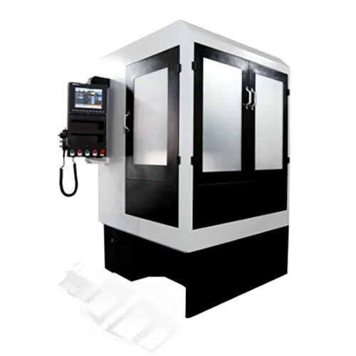 Fully Automatic Acetate Eyewear Temple Carving Cnc Machine - Color: White/Black