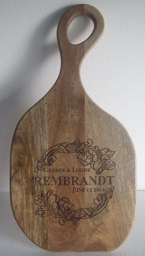 Mango Wooden Chopping Printed Board