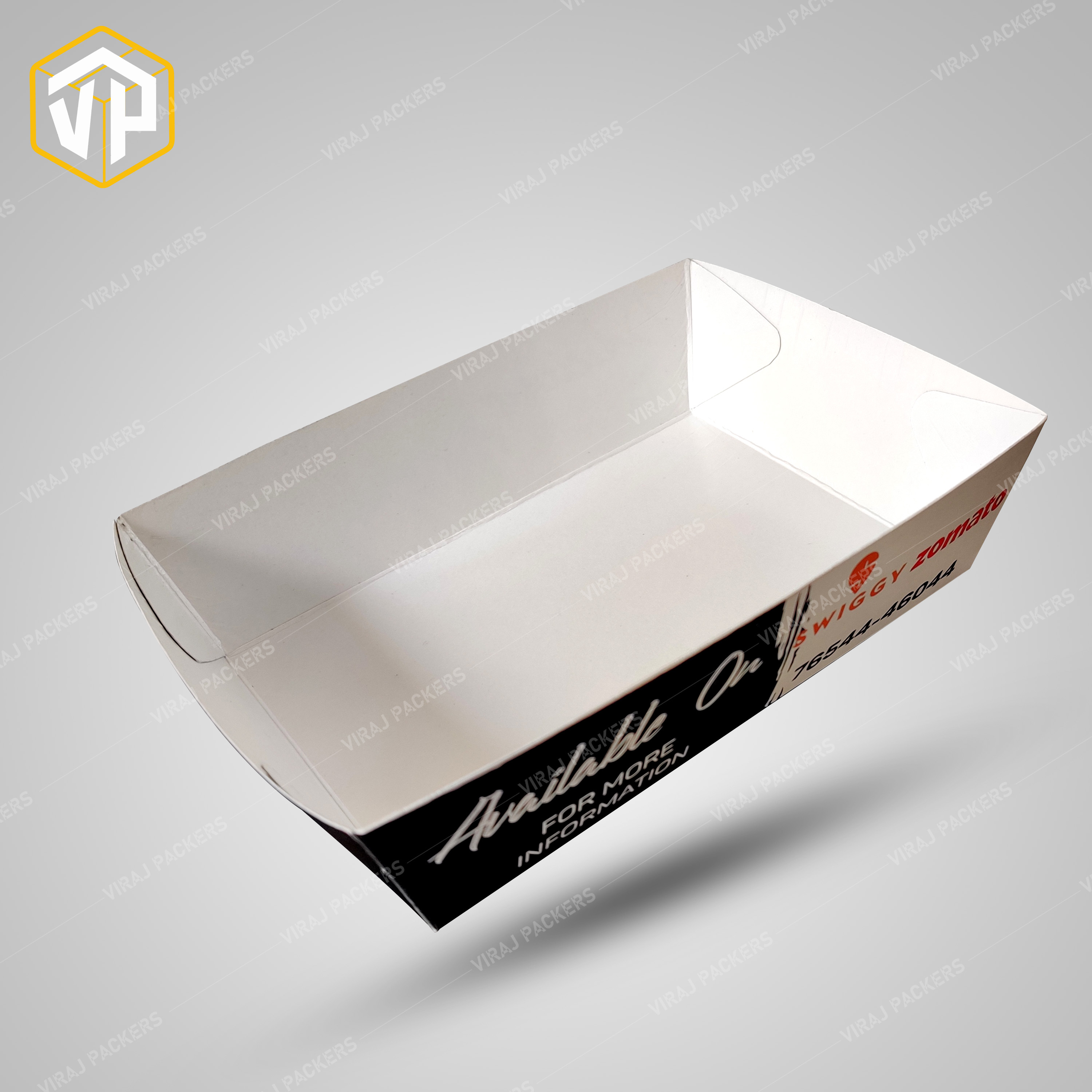 Disposable Paper Boat Tray / Customized Serving Tay