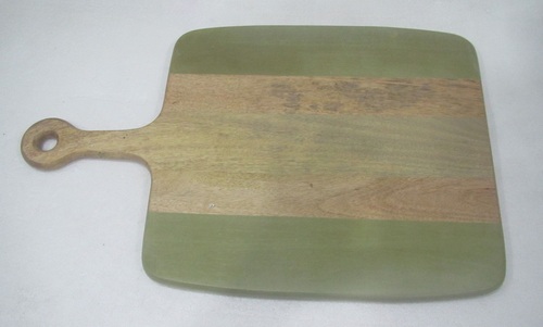 Wooden Green Colour Chopping Board