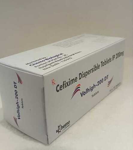 Cefixime 200 Mg Dispersible Tablets