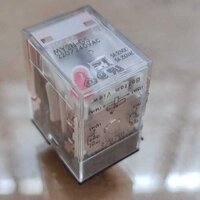 My2n-gs-r Ac220/240 Omron Glass Relay - 2 Pole, 8 Pin, Dpdt Output 5 A, Coil Voltage Ac220/240v, Silver Color, 6 Month Warranty, Operating Indicator Led