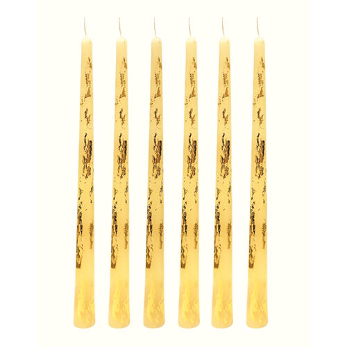 10 Inch Unscented Long Taper Candles for a Luxurious Aura