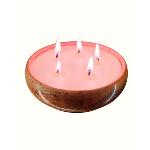 Wooden URLI Candles with Multi Wick
