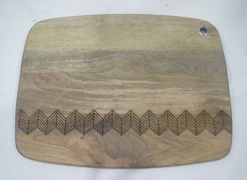 18 Inch Decorative Wooden Chopping Board - Color: Different Colors Available
