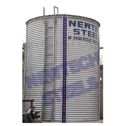 Grey Zinc Aluminium Water Tank