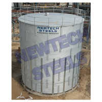 500000l Zinc Aluminium Water Tank - High Tensile Strength Steel, Grey, Industrial Water Storage Solution | Durable Zincalume Coating, Custom Size