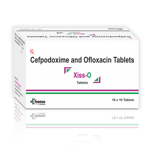 Cefpodoxime proxetil 200 mg + Ofloxacin 200 mg
