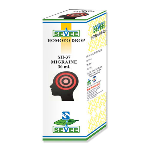 30ml SH-37 Homeopathic Drop For Migraine