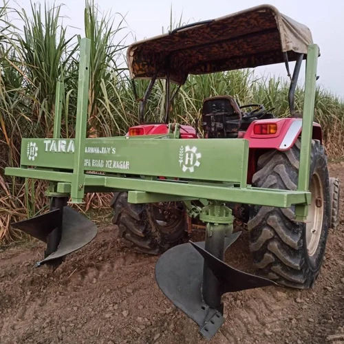 Semi-automatic 40hp Ring Sugarcane Planting Pit Digger Machine