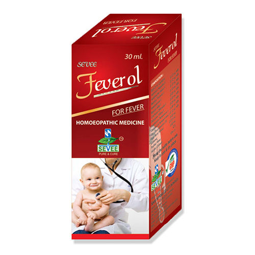 100% Safe 30Ml Fevrol Homeopathic Syrup For Fever