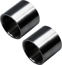 Stainless Steel Female Threaded Pipe Coupling - 1/2 Inch X 1/2 Inch | Durable, Rust-resistant, Precise Welding Connections