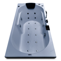 Divine 5.5 ft x 2.5 ft Combi-Massage Bathtub