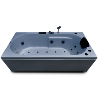 Divine 5.5 ft x 2.5 ft Combi-Massage Bathtub