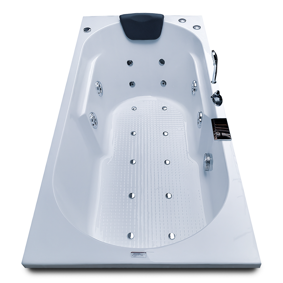 Divine 5.5 ft x 2.5 ft Combi-Massage Bathtub