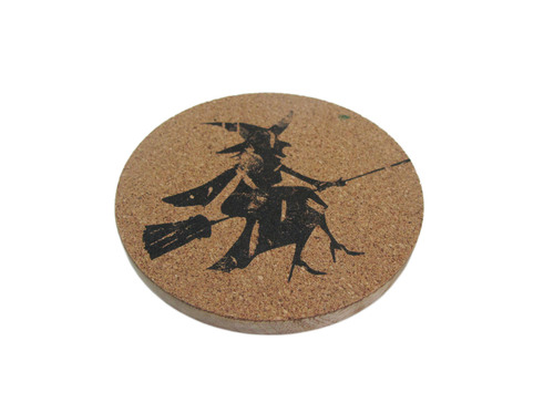 4 Inch Round Wooden Coaster