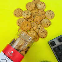 Wheat Mathri - Baked With Flax Seeds - Material Type: Snack