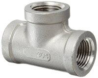 Stainless Steel Pipe Tee Fittings 1/2