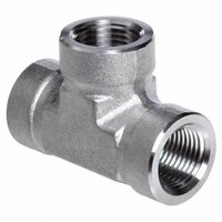 Stainless Steel Pipe Tee Fittings 1/2