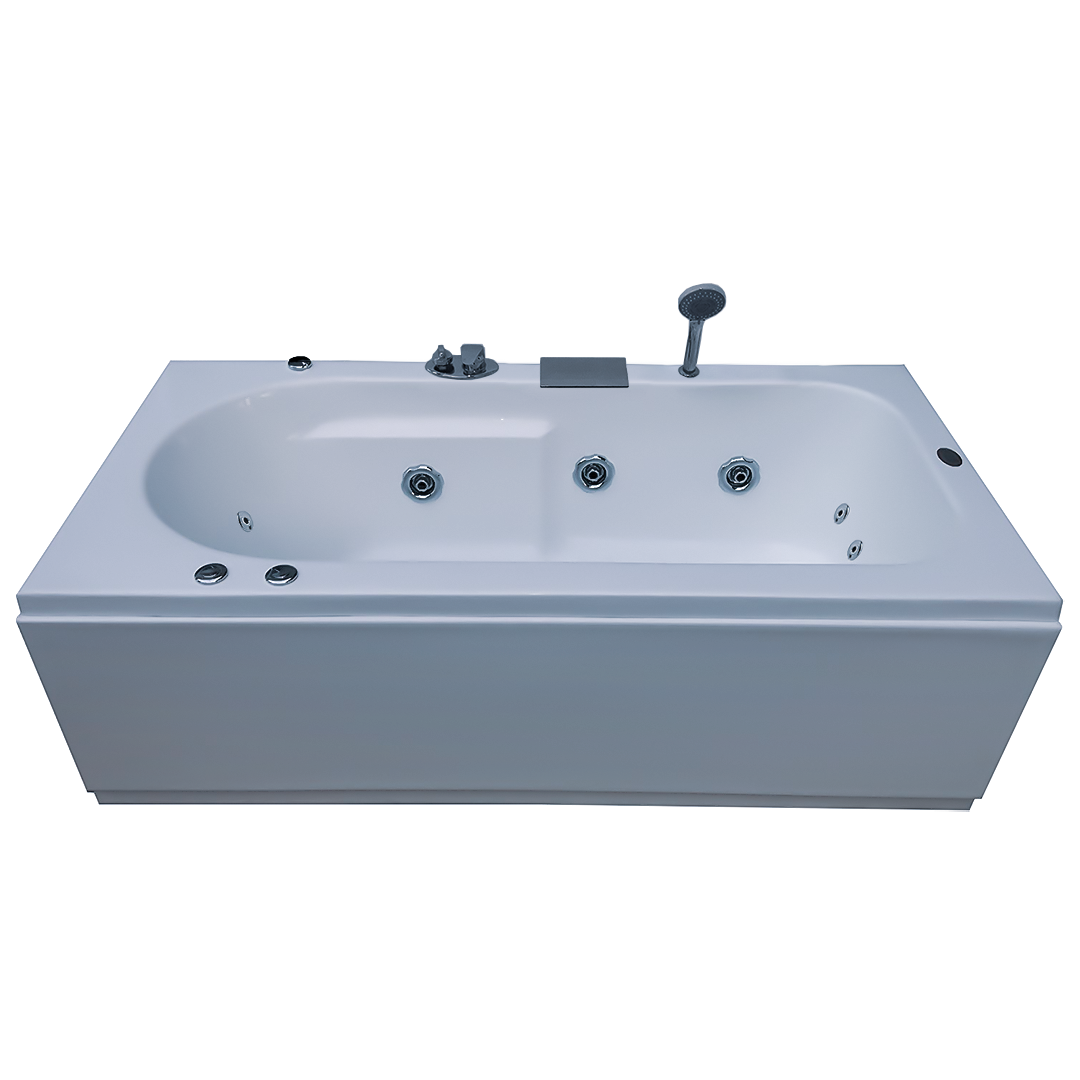 Melody 5 ft x 2.5 ft Combi-Massage Bathtub