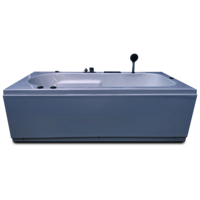 Melody 5 ft x 2.5 ft Combi-Massage Bathtub