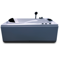 Bonn 4.5 ft x 2.5 ft Combi-Massage Bathtub