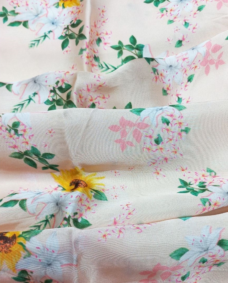 Pure Floral Print Fabric Online