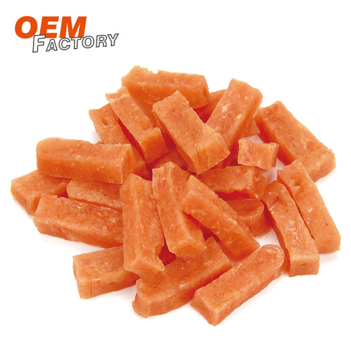 100% Natural Chicken Strip Grain Free Dog Treats Manufacturer Dog Snacks Supplier