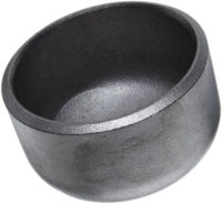 Stainless Steel End Cap 1 Inch For Pipe - Section Shape: Round