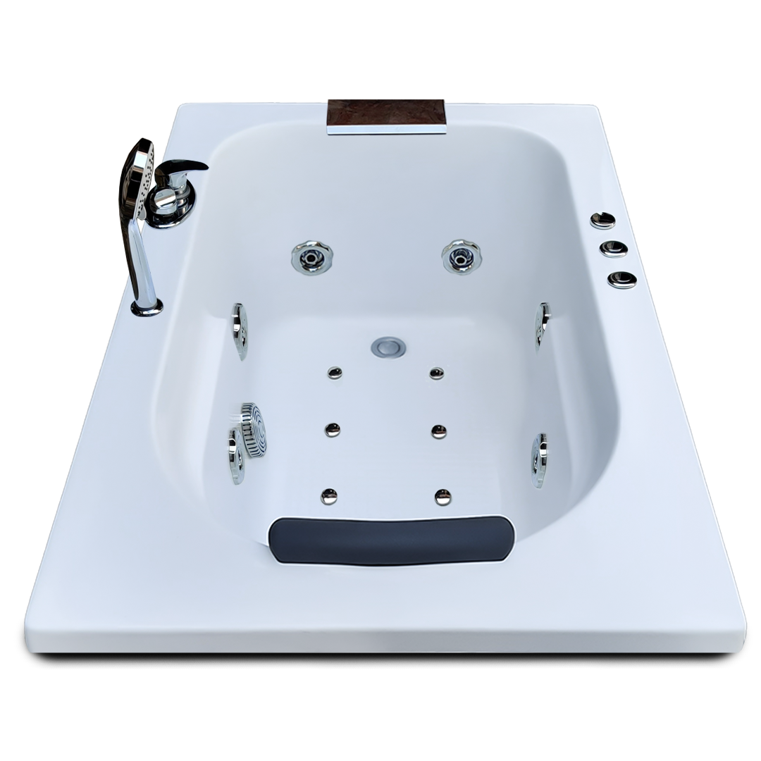 Prestige 4 ft x 2.5 ft Combi-Massage Bathtub