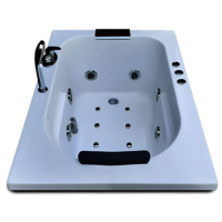 Prestige 4 ft x 2.5 ft Combi-Massage Bathtub