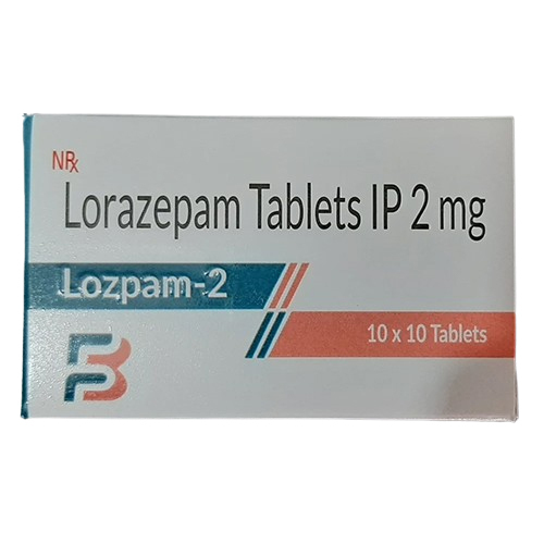 Lorazepam Tablets IP 2 mg