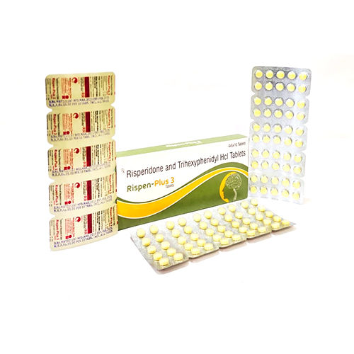 Risperidone Trihexyphenidyl Tablets General Medicines